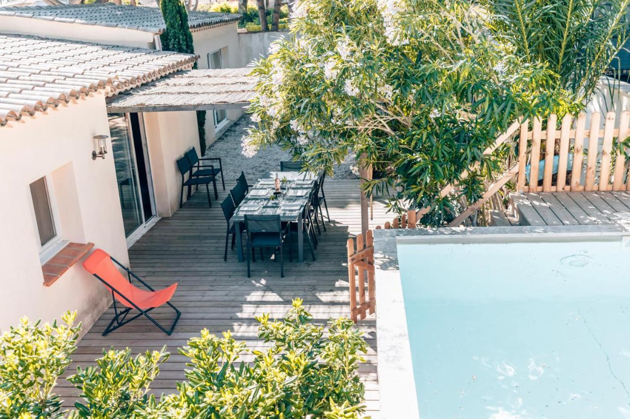 Maison Familiale Avec Piscine Privee, A Pied, Frais Obligatoires A Regler A L'arrivee, Linge 15e Par Pers & Menage 70e Par Sejour Profil Mandatory Fees In Cash To Be Paid On Arrival Linen 15e Per Person 70e Housekeeping Per Villa Sainte-Maxime